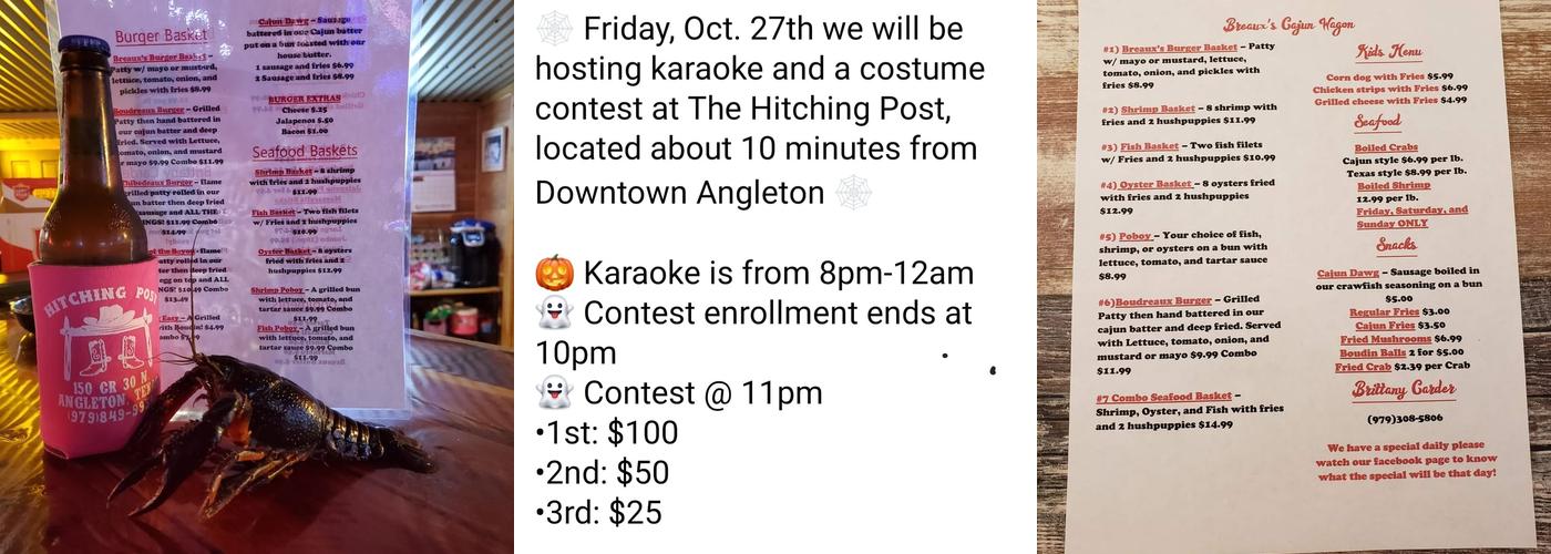 Hitching Post Menu