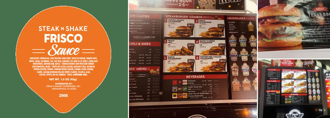 Steak 'n Shake Menu