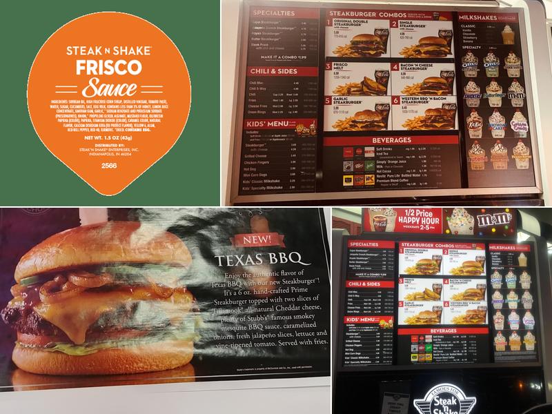 Steak 'n Shake Menu