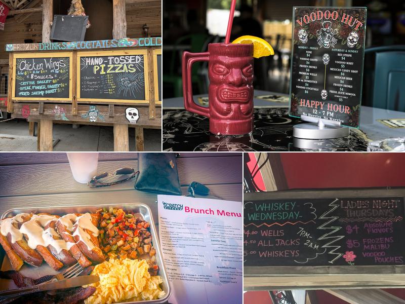 Voodoo Hut Menu