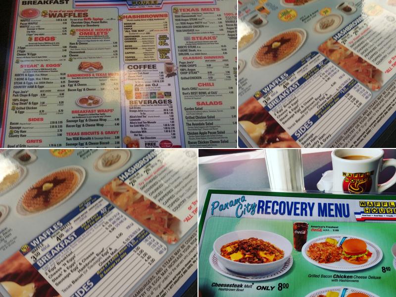 Waffle House Menu
