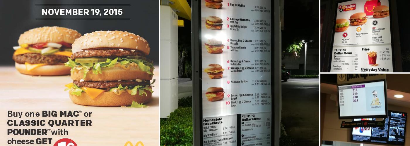 McDonald's Menu