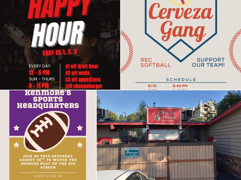 Savage Moose Sports Pub