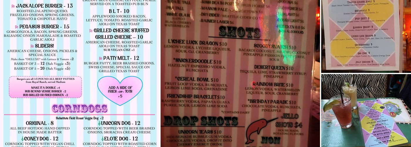Unicorn Menu