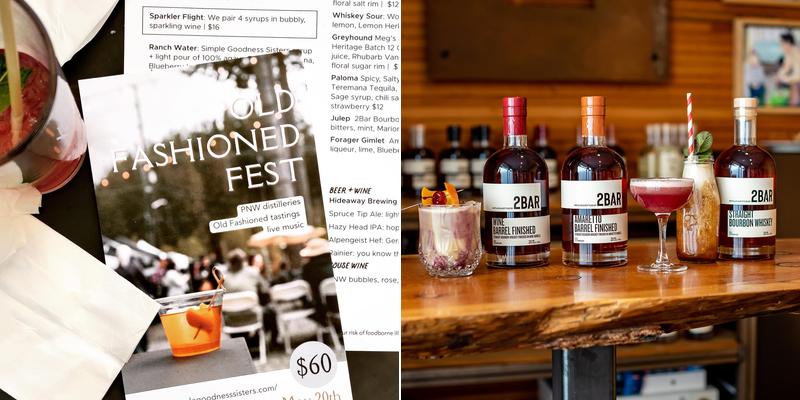2BAR Spirits Menu