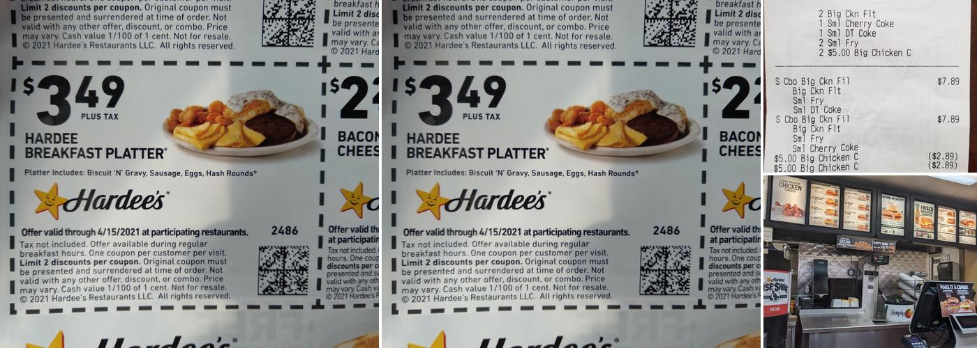 Hardee’s Menu