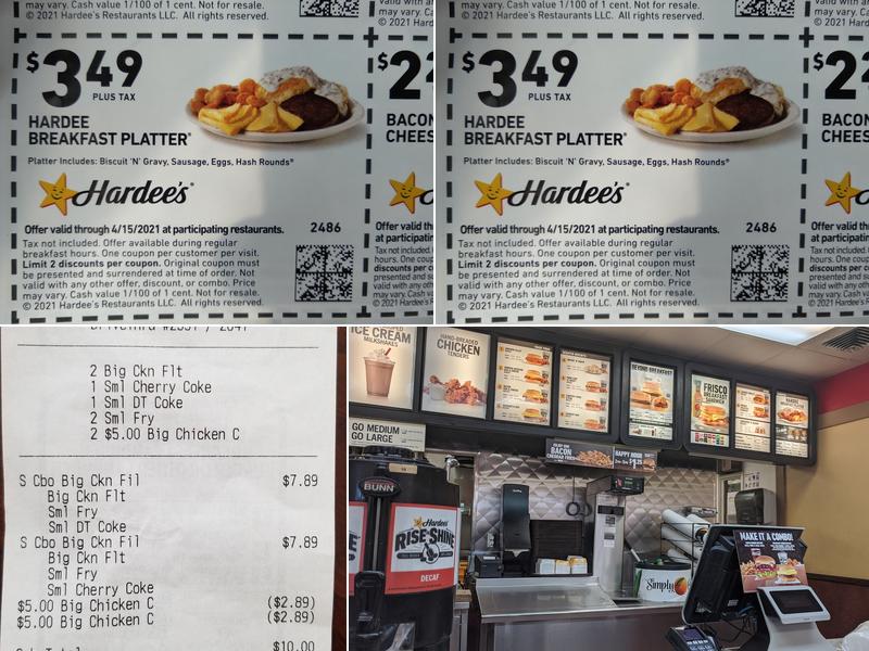 Hardee’s Menu