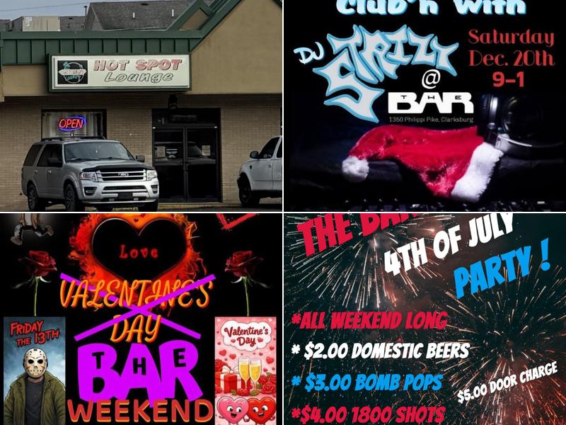 Hot Spot Lounge 618 Rosebud Ave, Clarksburg
