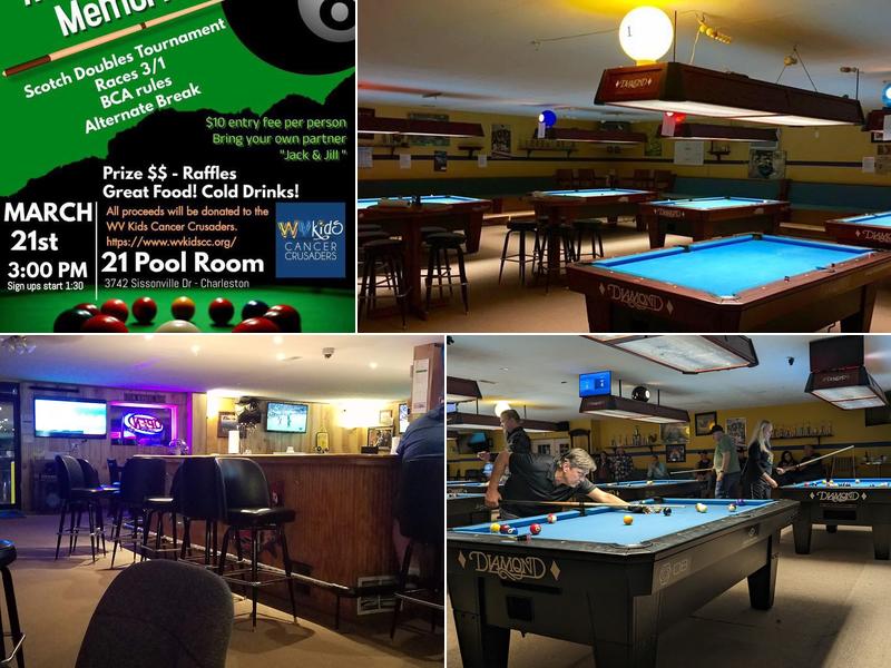 21 Pool Room 3742 Sissonville Dr, Charleston