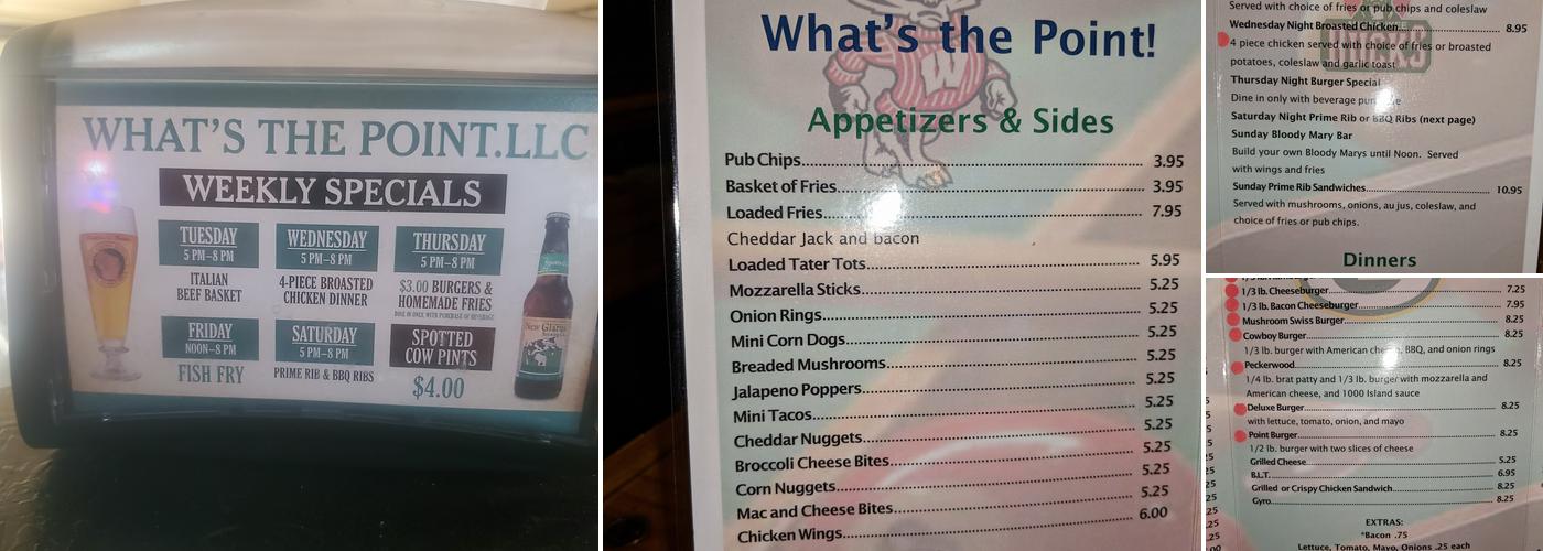 What's the Point Menu