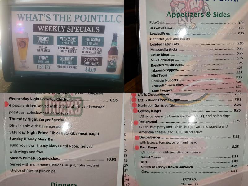 What's the Point Menu