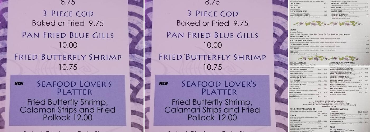 Doolittle's Pub & Eatery Menu