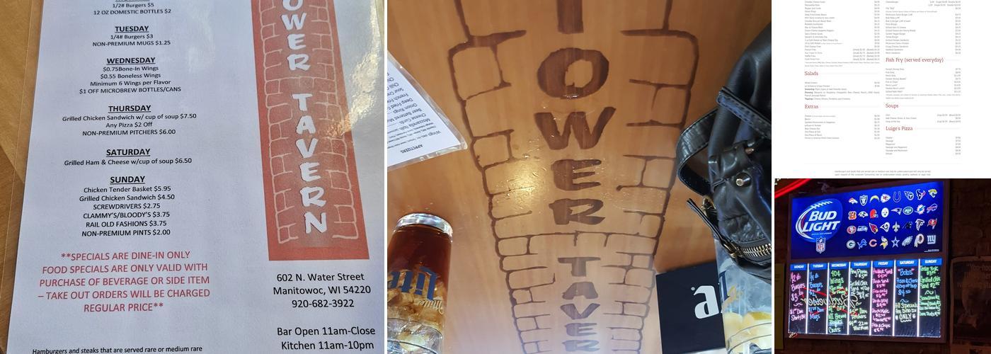 Tower Tavern Menu