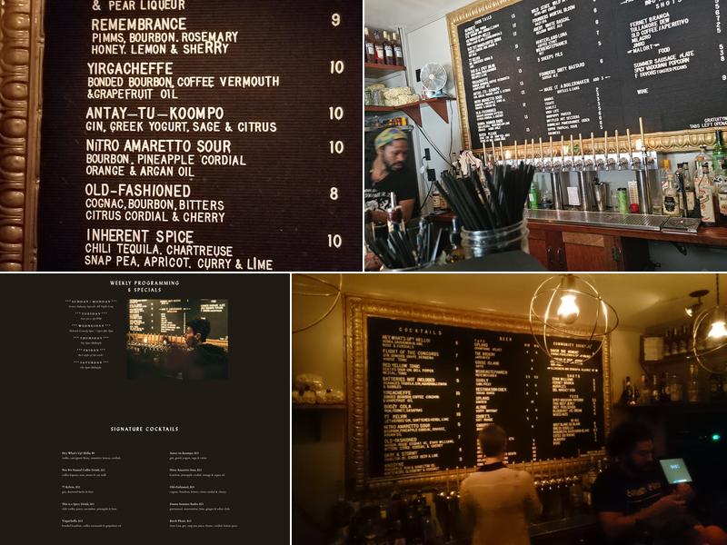 Gib's Menu