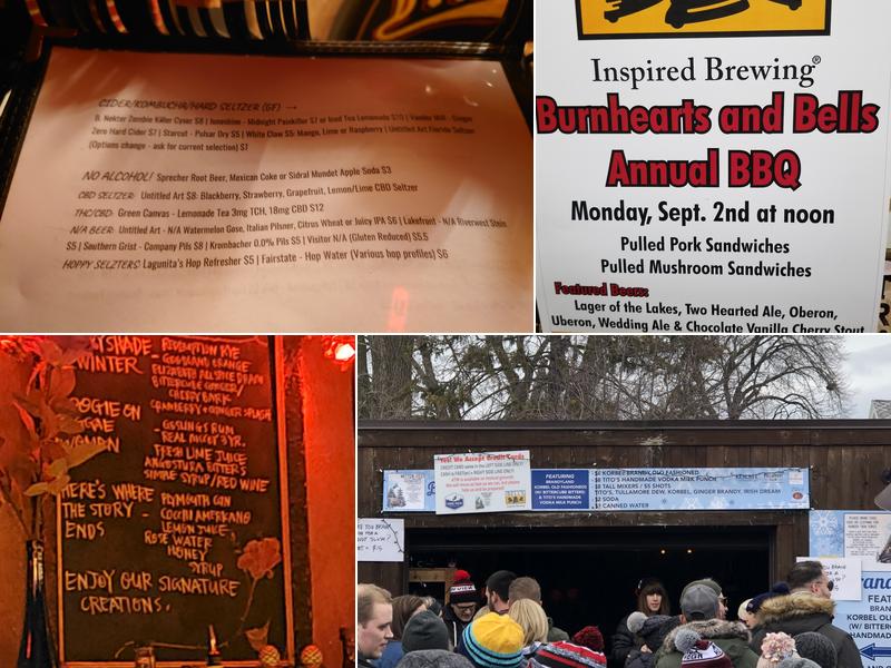 Burnhearts Menu