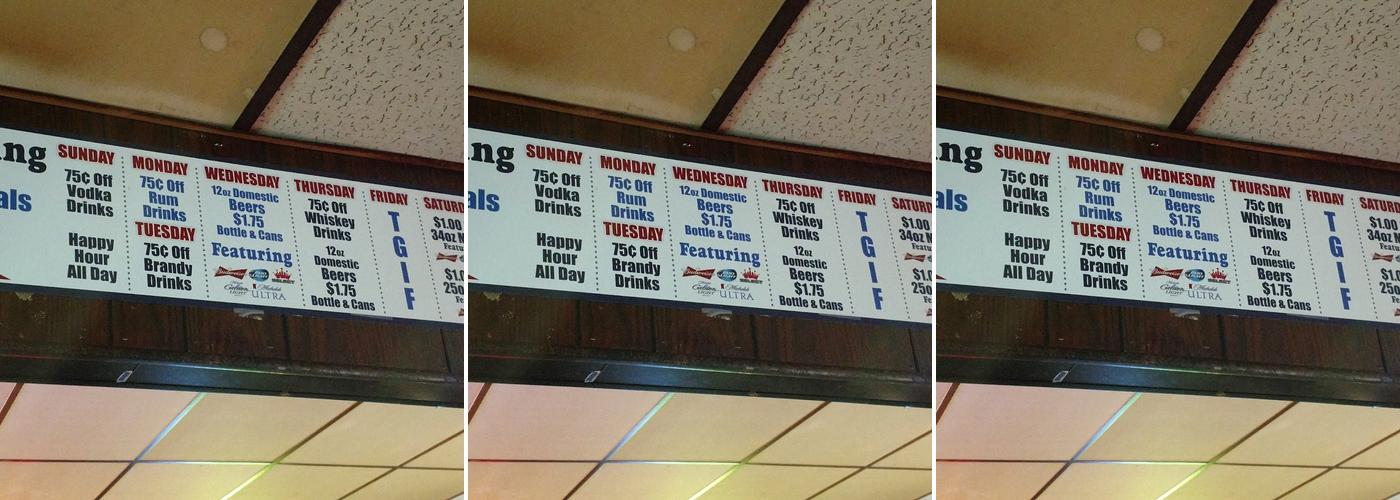 Viking Lounge & Liquor Store Menu