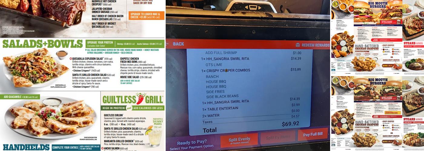 Chili's Grill & Bar Menu