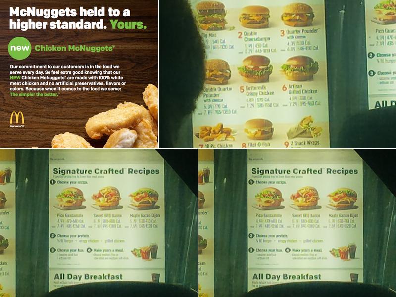 McDonald's Menu