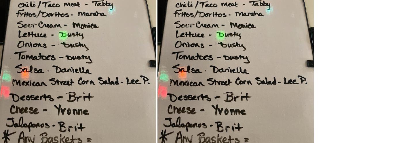 Spanky's Bar Menu