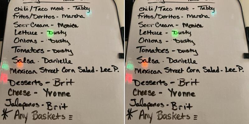 Spanky's Bar Menu