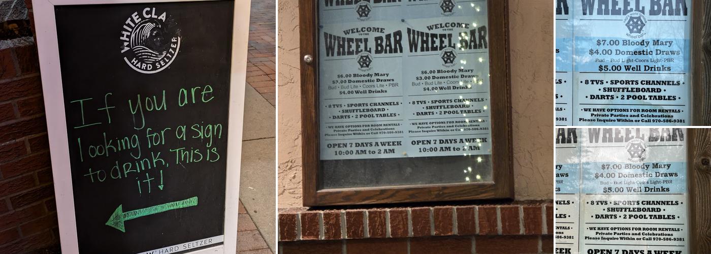 Wheel Bar Menu