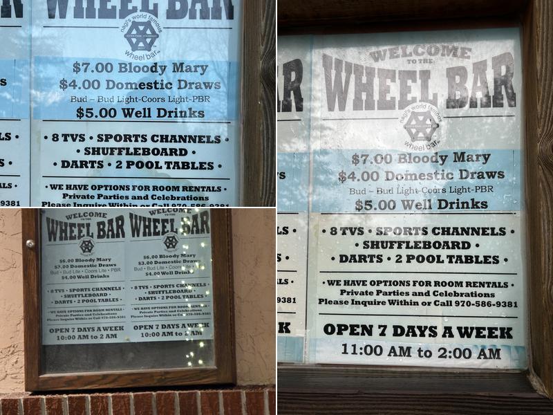 Wheel Bar Menu