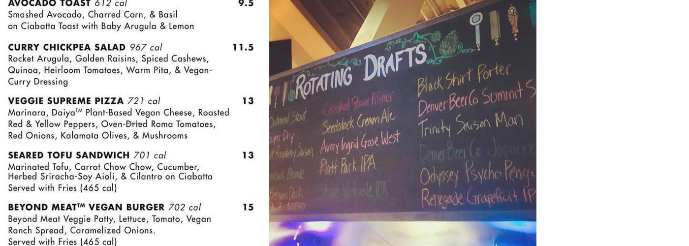 Barfly Menu