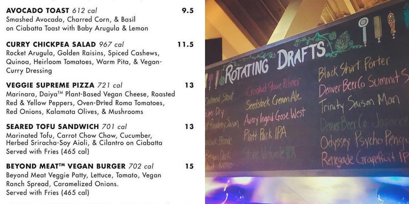 Barfly Menu