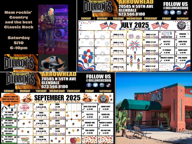 Dillon's KC BBQ Arrowhead 20585 N 59th Ave, Glendale