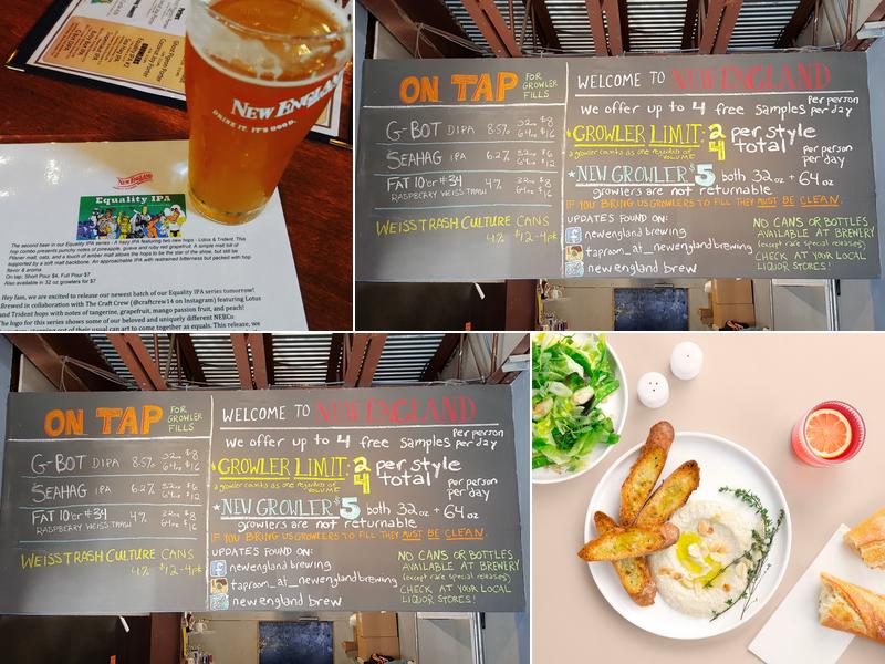 New England Brewing Co Menu