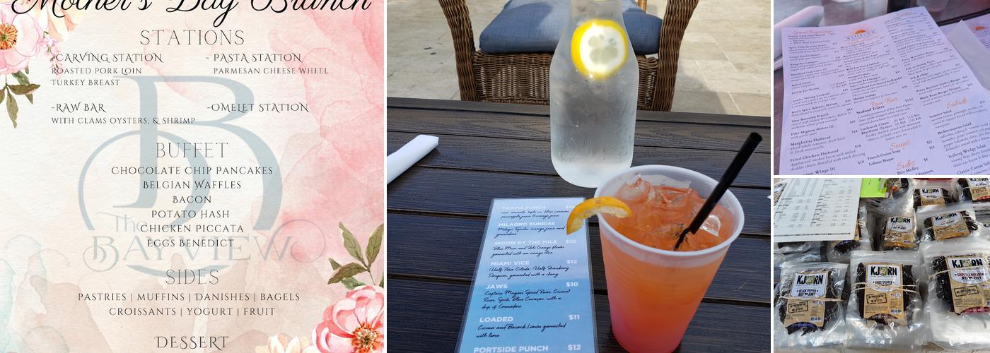 Waterview Restaurant Menu