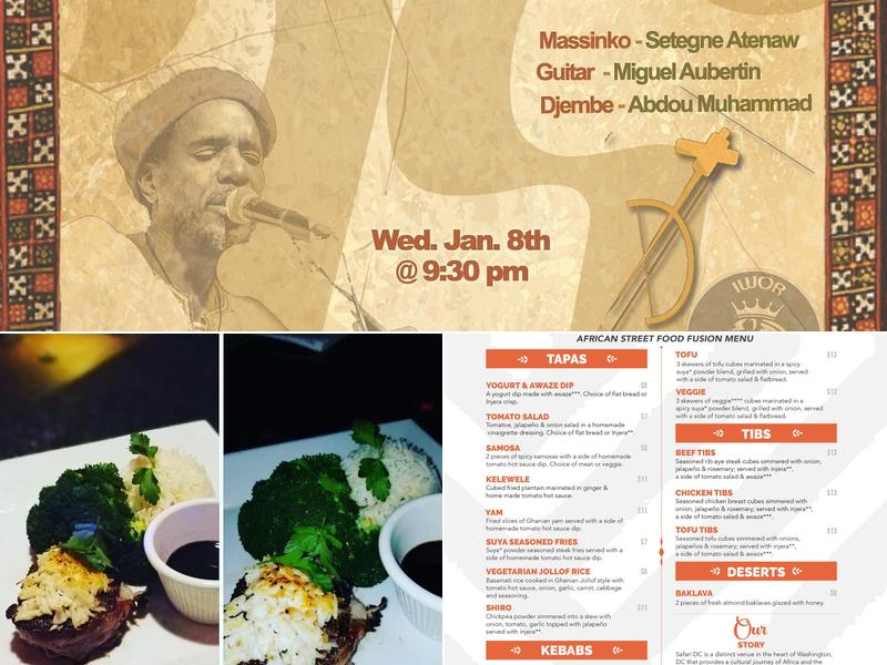 Safari DC Menu