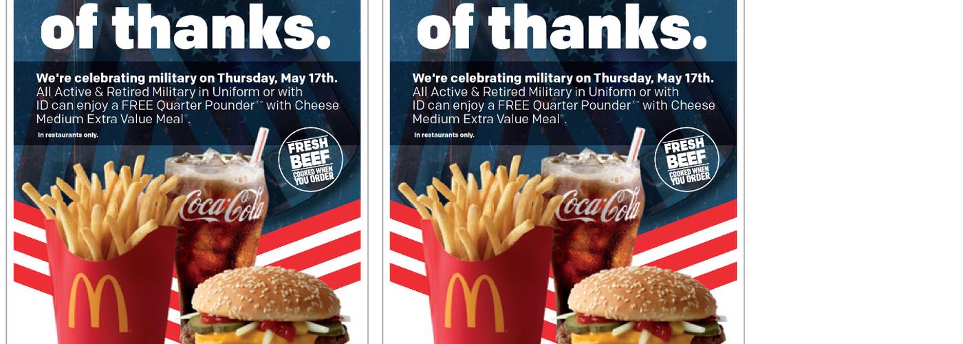 McDonald's Menu