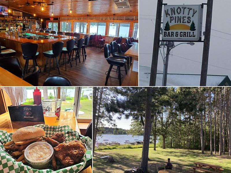 KNOTTY PINES ON CLAM LAKE