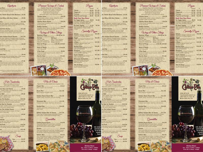 The Cotter Pin Menu