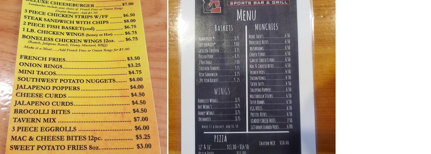 Einstein’s Menu