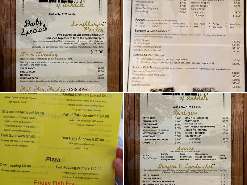 The Mill Menu
