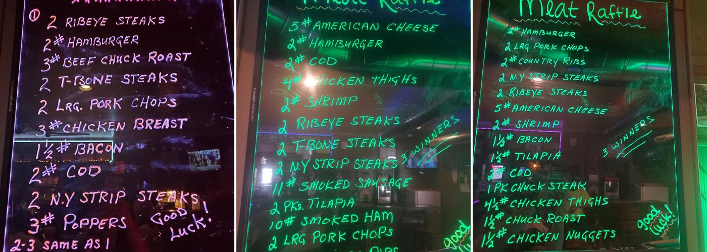 Dizzy's Menu