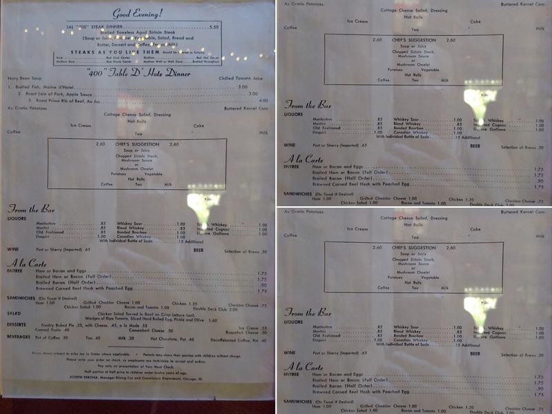 Philthee's Menu