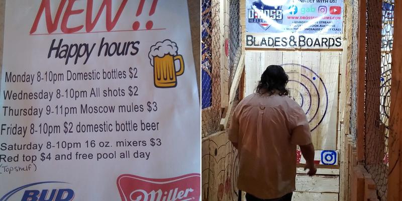 Tripp & Kim's Northway Club Menu