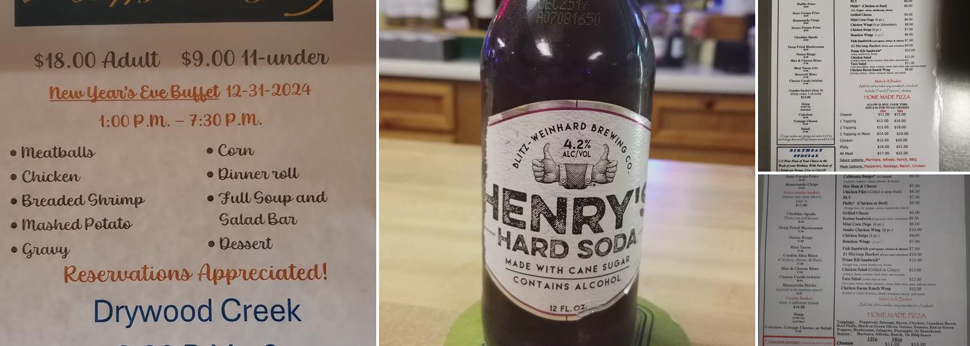 Crescent Tavern Menu