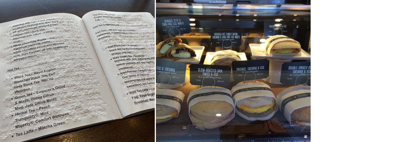 Starbucks Menu