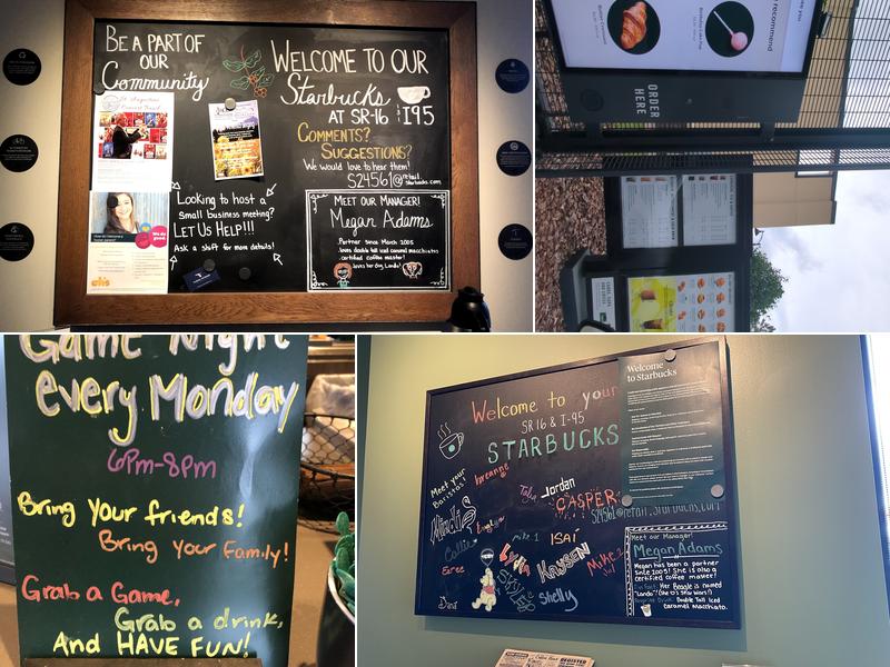 Starbucks Menu