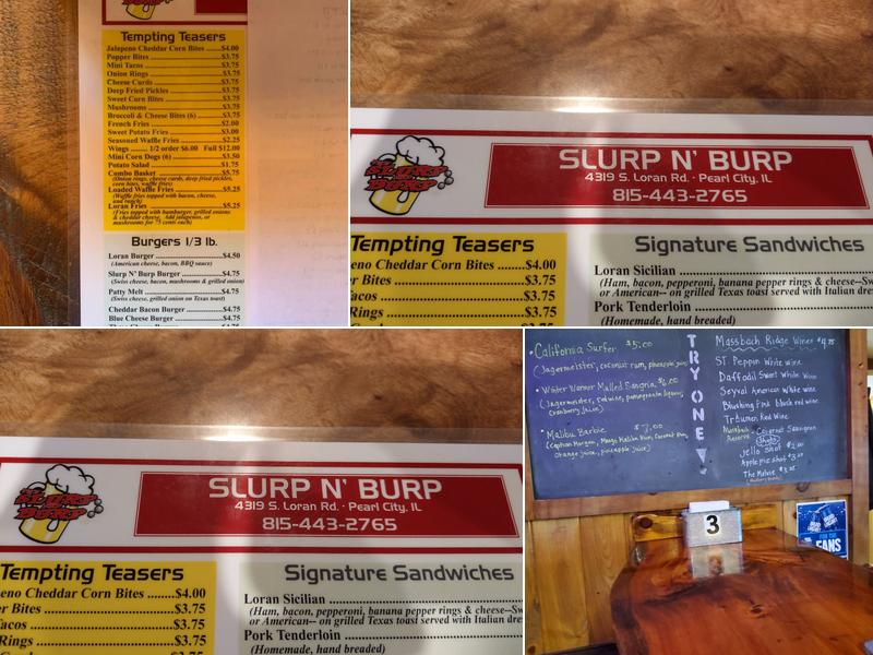 Slurp n Burp Menu