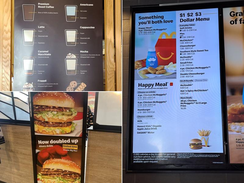McDonald's Menu