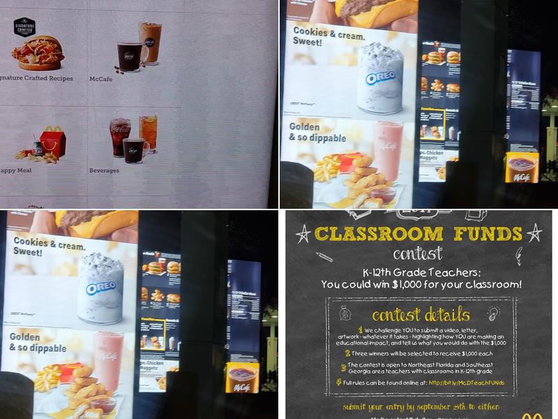 McDonald's Menu