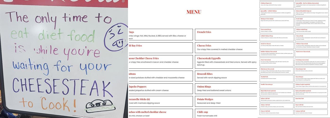 Penn Brew Station Menu