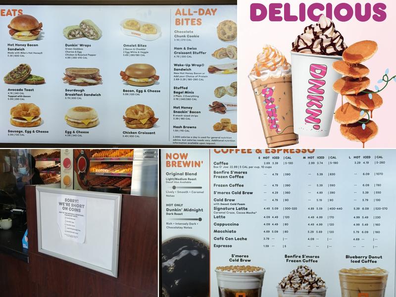 Dunkin' Menu