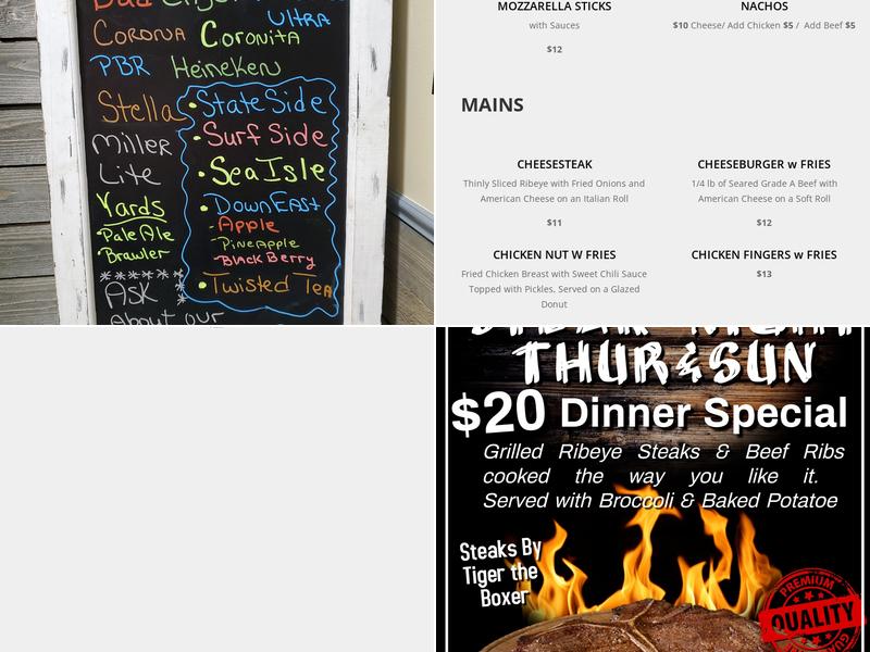 Cresson Inn Menu