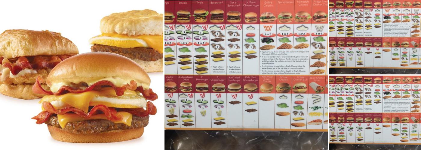 Wendy's Menu